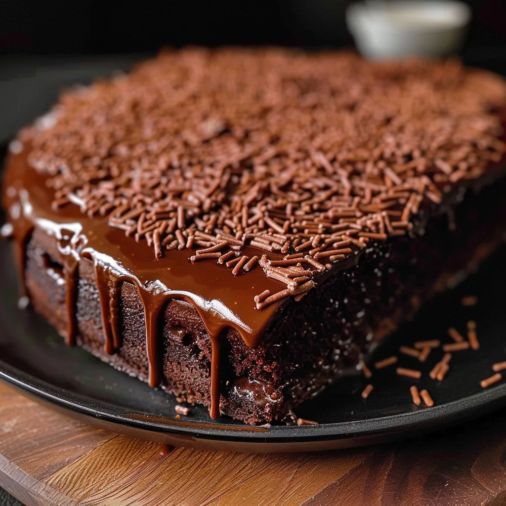 Bolo de Chocolate Rápido e Fácil How to Make a Delicious Cake in 30 Minutes
